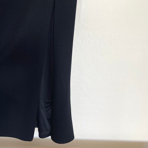 BHLDN Blake Black Square Neck Maxi Dress S Bridesmaid Formal Evening Gown - Picture 8 of 11